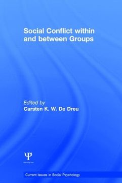 portada Social Conflict Within and Between Groups (en Inglés)