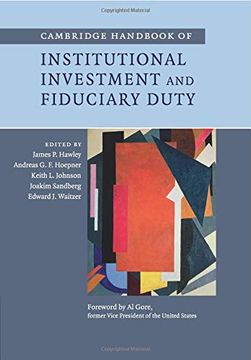 portada Cambridge Handbook of Institutional Investment and Fiduciary Duty (en Inglés)