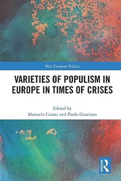 portada Varieties of Populism in Europe in Times of Crises (West European Politics) (en Inglés)