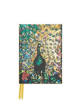portada Tiffany: Displaying Peacock (Foiled Pocket Journal): 1 (Flame Tree Pocket Nots) (en Inglés)