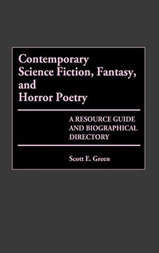 portada Contemporary Science Fiction, Fantasy, and Horror Poetry: A Resource Guide and Biographical Directory (en Inglés)