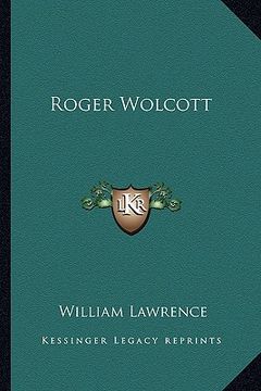 portada roger wolcott (in English)