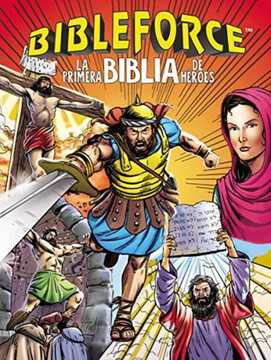 portada Bibleforce: La Primera Biblia de Héroes
