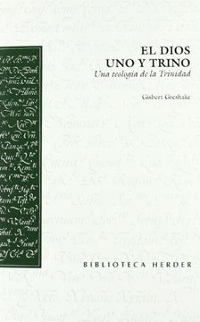 portada el dios uno y trino (in Spanish)