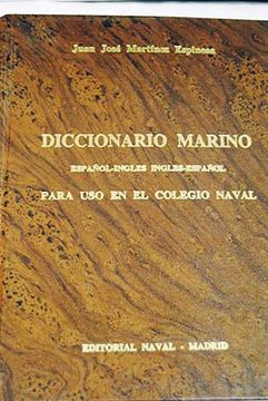 portada Diccionario marino español-inglés para el uso del Colegio Naval