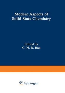 portada Modern Aspects of Solid State Chemistry (en Inglés)