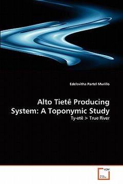 portada alto tiete producing system: a toponymic study (en Inglés)