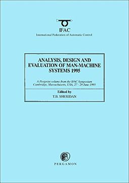 portada Analysis, Design and Evaluation of Man-Machine Systems 1995 (en Inglés)