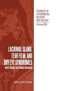 portada Lacrimal Gland, Tear Film, and dry eye Syndromes: Basic Science and Clinical Relevance: Proceedings of an International Conference Held in Hamilton,. In Experimental Medicine and Biology) (in English)