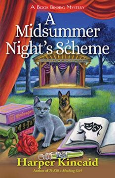 portada A Midsummer Night's Scheme (a Bookbinding Mystery) (en Inglés)
