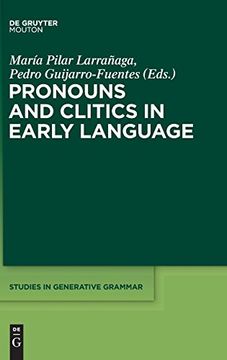 portada Pronouns and Clitics in Early Language (en Inglés)
