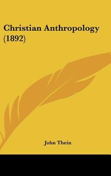 portada christian anthropology (1892) (en Inglés)