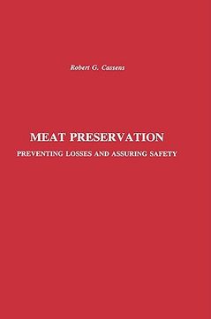 portada meat preservation: preventing losses and assuring safety (en Inglés)