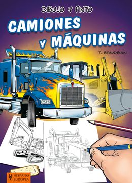 portada Dibujo y Pinto Camiones y Máquinas