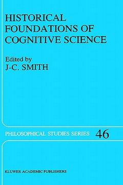 portada historical foundations of cognitive science (in English)