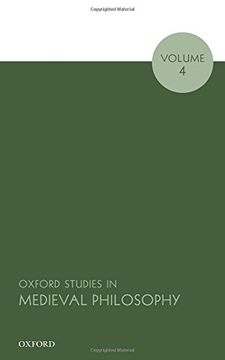 portada Oxford Studies in Medieval Philosophy, Volume 4