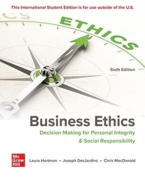 portada Ise Business Ethics: Decision Making for Personal Integrity & Social Responsibility
