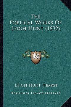 portada the poetical works of leigh hunt (1832)