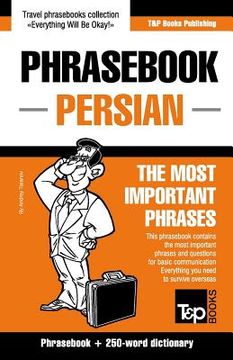 portada English-Persian phrasebook and 250-word mini dictionary (in English)