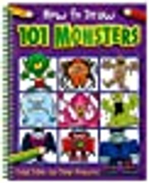 portada How to Draw 101 Monsters (en Inglés)