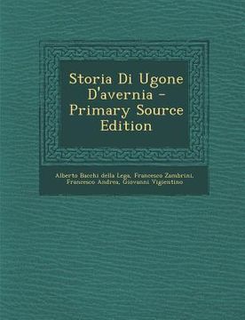 portada Storia Di Ugone D'Avernia (en Italiano)