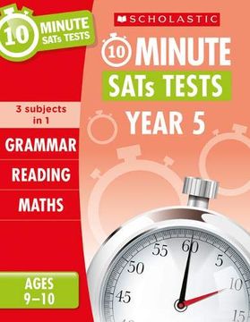 portada Grammar, Reading and Maths Year 5 (10 Minute Sats Tests) (in English)