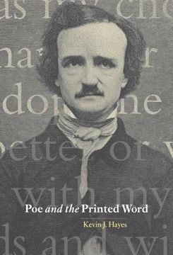 portada Poe and the Printed Word Hardback (Cambridge Studies in American Literature and Culture) (en Inglés)
