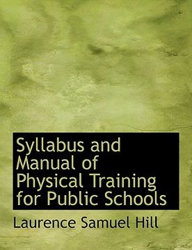 portada syllabus and manual of physical training for public schools