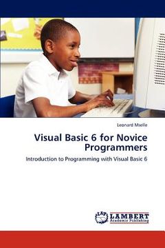 portada visual basic 6 for novice programmers (en Inglés)