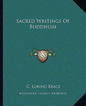portada sacred writings of buddhism (en Inglés)