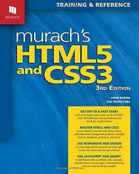 portada Murach's HTML5 and CSS3, 3rd Edition