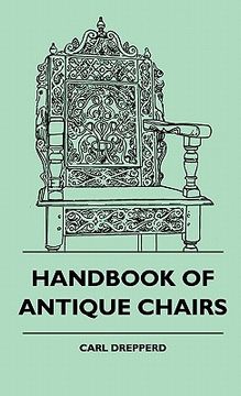portada handbook of antique chairs (en Inglés)