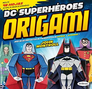 portada DC Superhéroes Origami