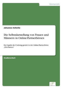 portada Die Selbstdarstellung von Frauen und Männern in Online-Partnerbörsen (in German)