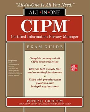 portada Cipm Certified Information Privacy Manager All-In-One Exam Guide (Certification & Career - Omg) (libro en Inglés)