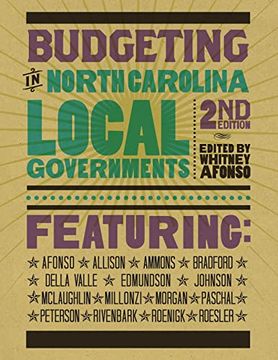 portada Budgeting in North Carolina Local Governments 