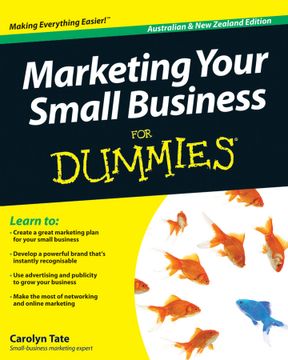 portada marketing your small business for dummies, australian and new zealand edition
