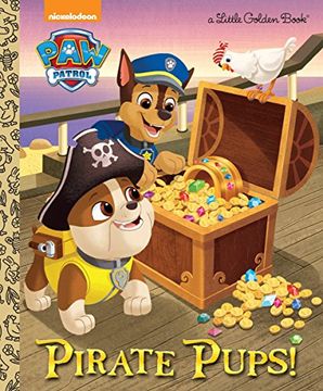 portada Pirate Pups! (Paw Patrol) (Little Golden Book) (in English)