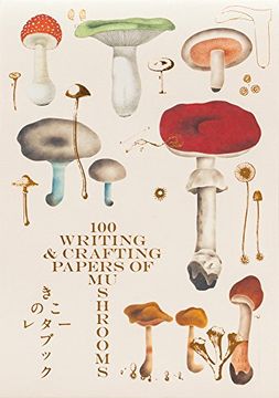 portada 100 Writing and Crafting Papers of Mushrooms (en Japonés)