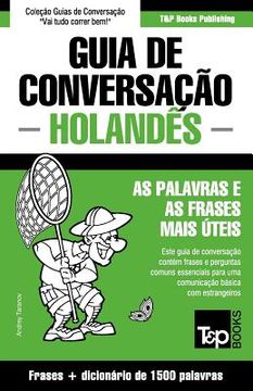 portada Guia de Conversação Português-Holandês e dicionário conciso 1500 palavras