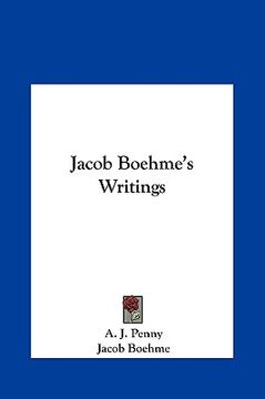 portada jacob boehme's writings (en Inglés)