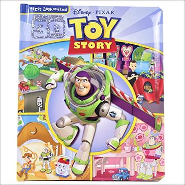 portada Disney Pixar toy Story Buzz Lightyear, Woody, and More! - First Look and Find Activity Book - pi Kids (in English)
