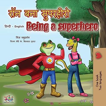 portada Being a Superhero (Hindi English Bilingual Book) (Hindi English Bilingual Collection) (en Hindi)