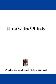 portada little cities of italy (en Inglés)