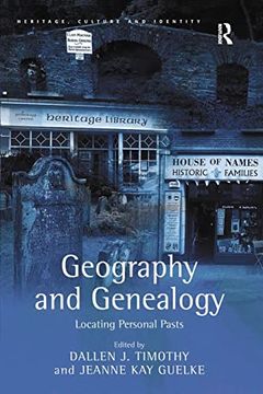 portada Geography and Genealogy: Locating Personal Pasts (en Inglés)
