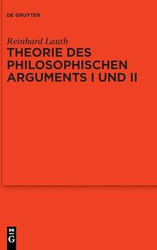 portada Theorie des Philosophischen Arguments i und ii Ergänzt Durch Aufsätze zur Systematischen Philosophie (en Alemán)