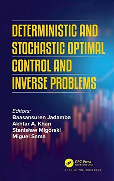 portada Deterministic and Stochastic Optimal Control and Inverse Problems (en Inglés)