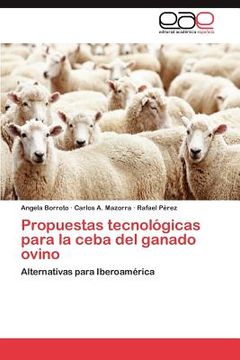 portada propuestas tecnol gicas para la ceba del ganado ovino (in Spanish)