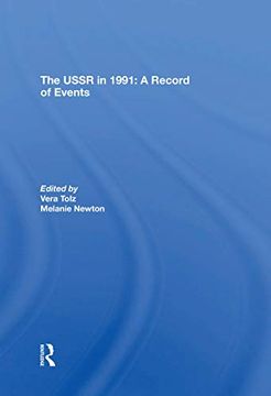 portada The Ussr in 1991: A Record of Events (en Inglés)