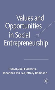 portada Values and Opportunities in Social Entrepreneurship 